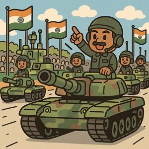 25年5月20日インド軍