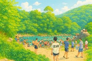 725年8月3日水害